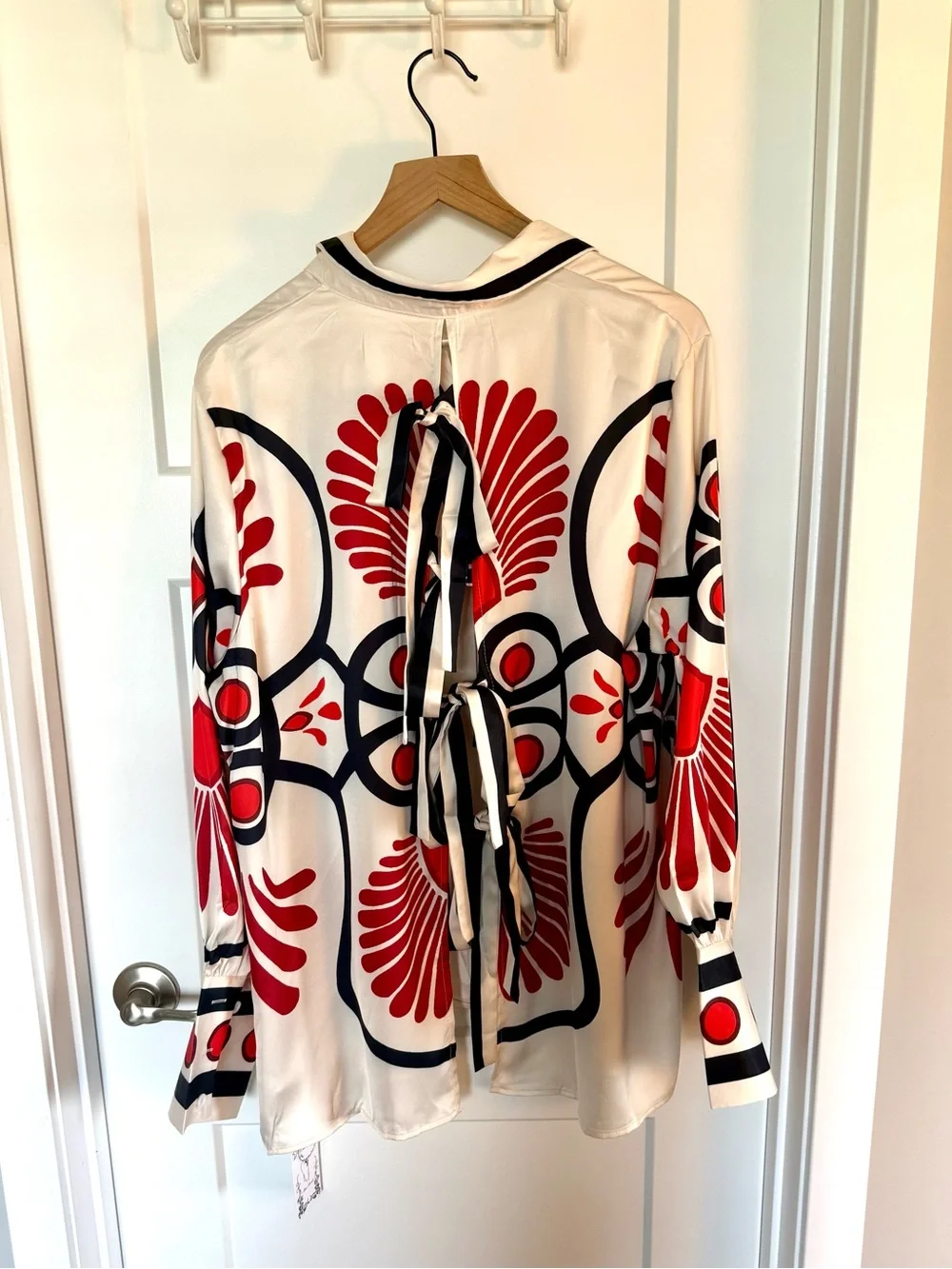 Amaranta graphic-print shirt & trousers matching set
